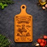 Planche bois “On n’ennuie pas la cuisinière… sinon on ne mange pas !” | Cadeau apéro | AuxSouhaits