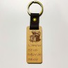 AuxSouhaits - Porte-clés - L'amour est un trésor de savoir