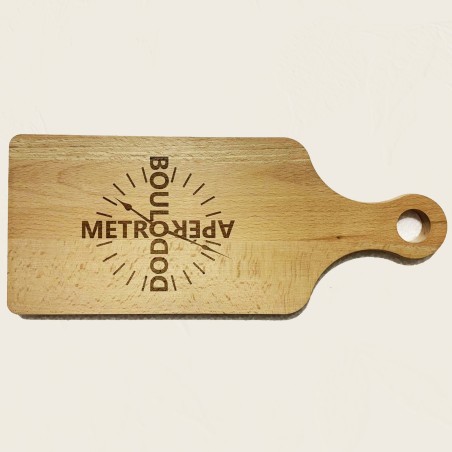 AuxSouhaits - Planche à découper - Metro boulo apéro dodo