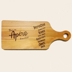 AuxSouhaits - Planche à découper - Pour un apéro réussi
