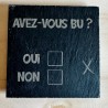 AuxSouhaits - Sous-verre - Avez-vous bu ?