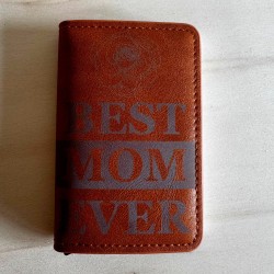 AuxSouhaits - Porte-cartes : BEST MOM EVER
