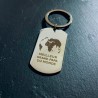 Porte-clé métal “Grand-papa” | Cadeau papi | AuxSouhaits