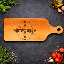 AuxSouhaits - Planche à découper - Metro boulo apéro dodo