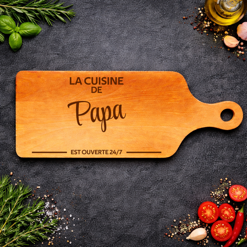 AuxSouhaits - Planche à découper - L'amitié relie quatre grands C