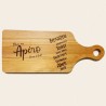 Planche apéro bois gravée | Cadeau convivial | AuxSouhaits